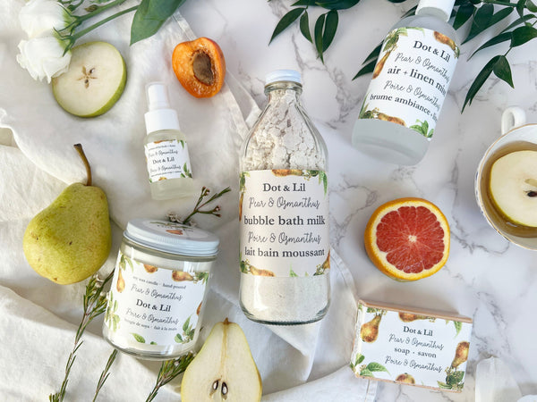 Introducing Our New Fragrance: Pear & Osmanthus