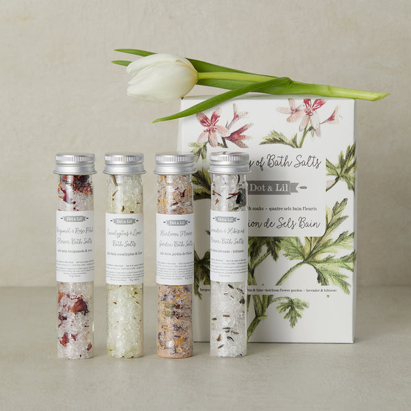 Coffret collection sels bain