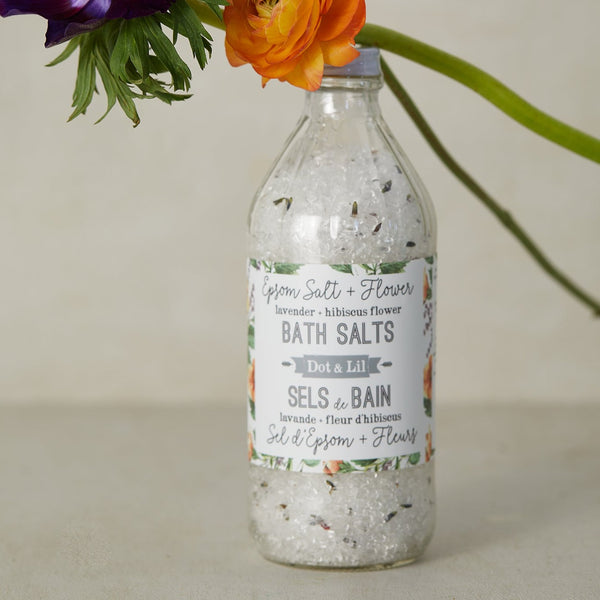 epsom salt for lavender plants Lavender & Hibiscus bath salt – Dot & Lil Wholesale
