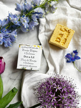 Cube lait bain effervescent Fleur De Mimosa & Nectarine