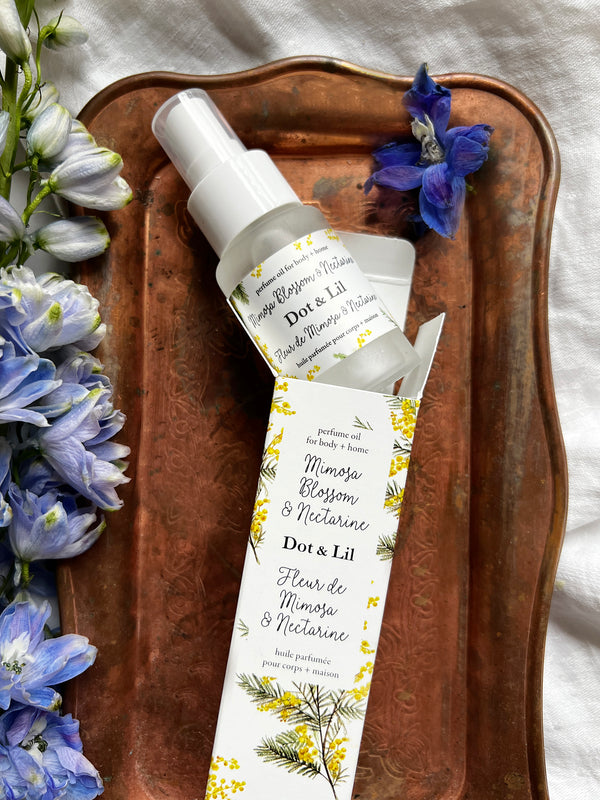 NOUVEAU - Huile parfumée Fleur de Mimosa & Nectarine