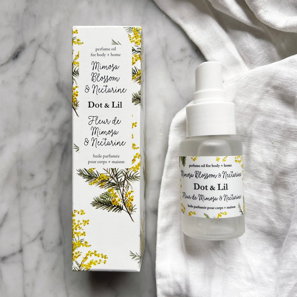 NEW - Mimosa Blossom & Nectarine perfume oil