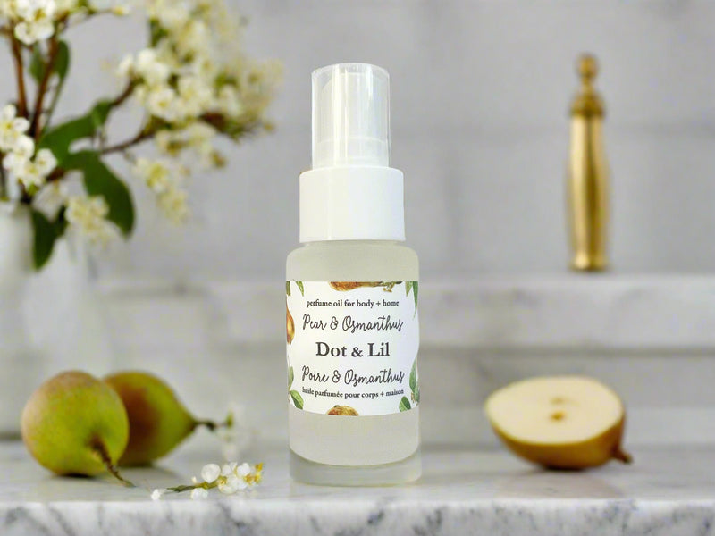 NEW Pear & Osmanthus perfume oil