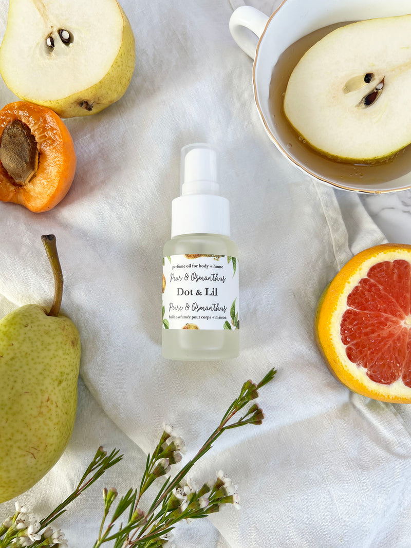 NEW Pear & Osmanthus perfume oil