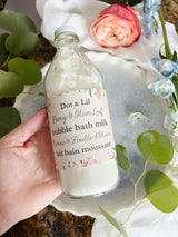 NEW - Peony & Olive Leaf bubble bath milk