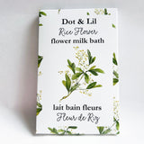 Sachet lait bain Fleur de Riz