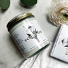 Bougie de soya Echinacée - Collection Fleurs Sauvages
