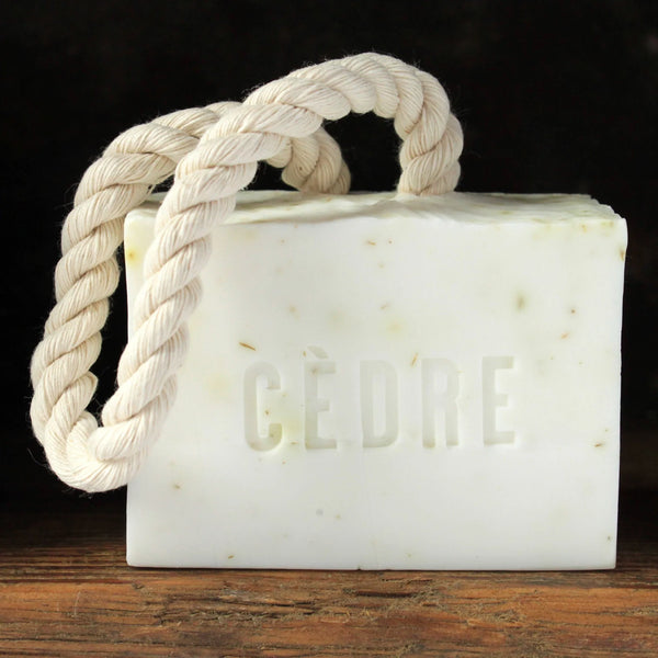 Cèdre cotton rope soap